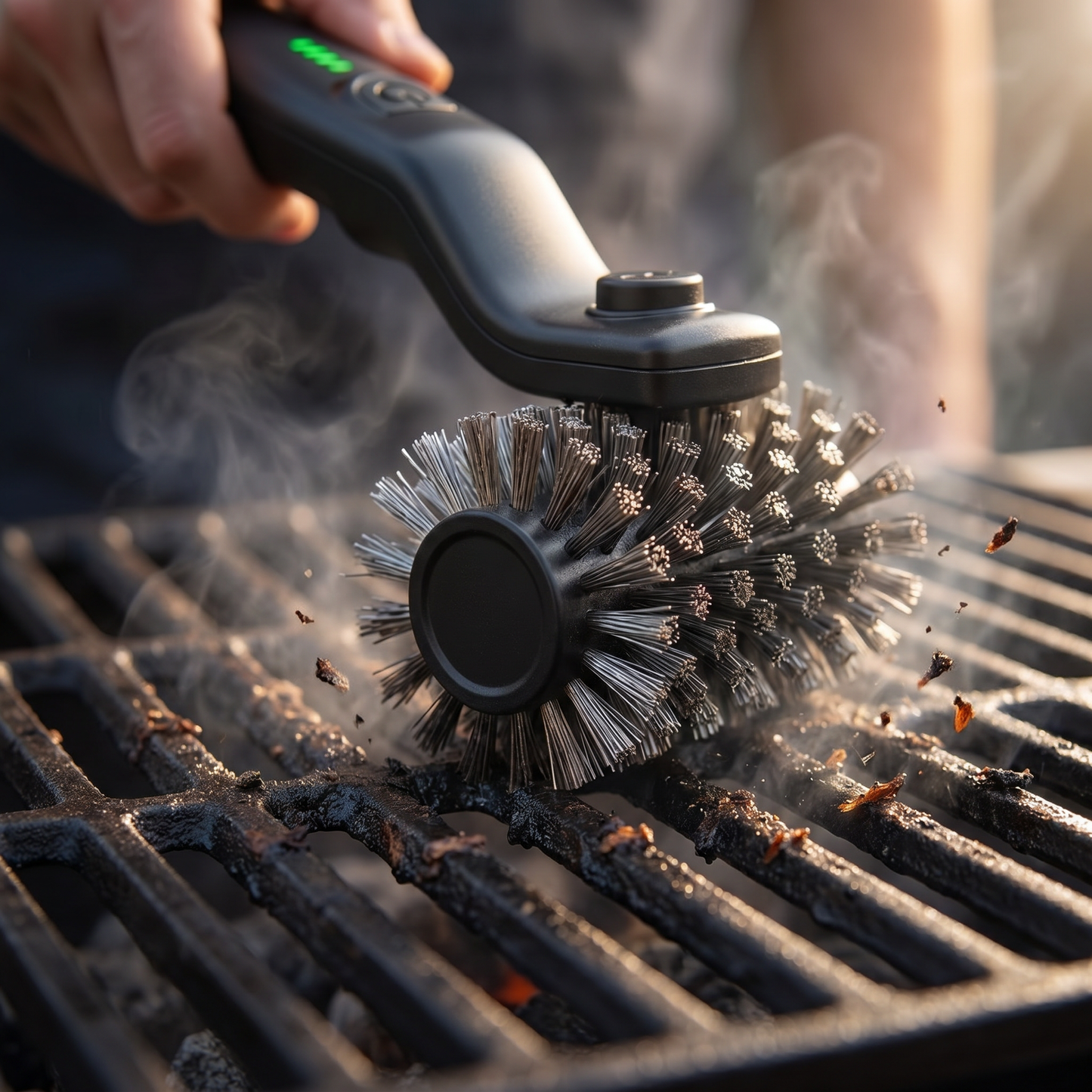 GrillBlitz — Die elektrische Grillbürste