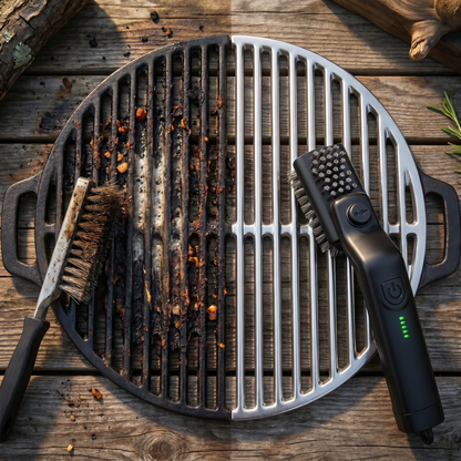 GrillBlitz — Die elektrische Grillbürste