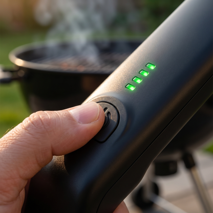 GrillBlitz — Die elektrische Grillbürste