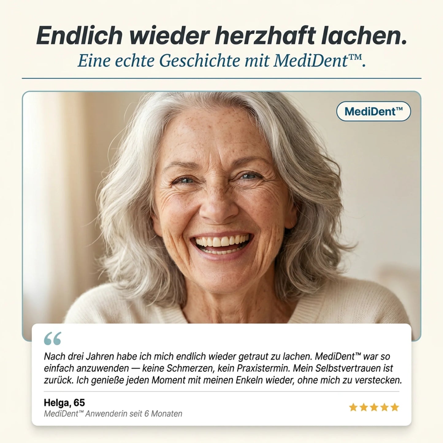 MediDent Sofort-Zahnprothese